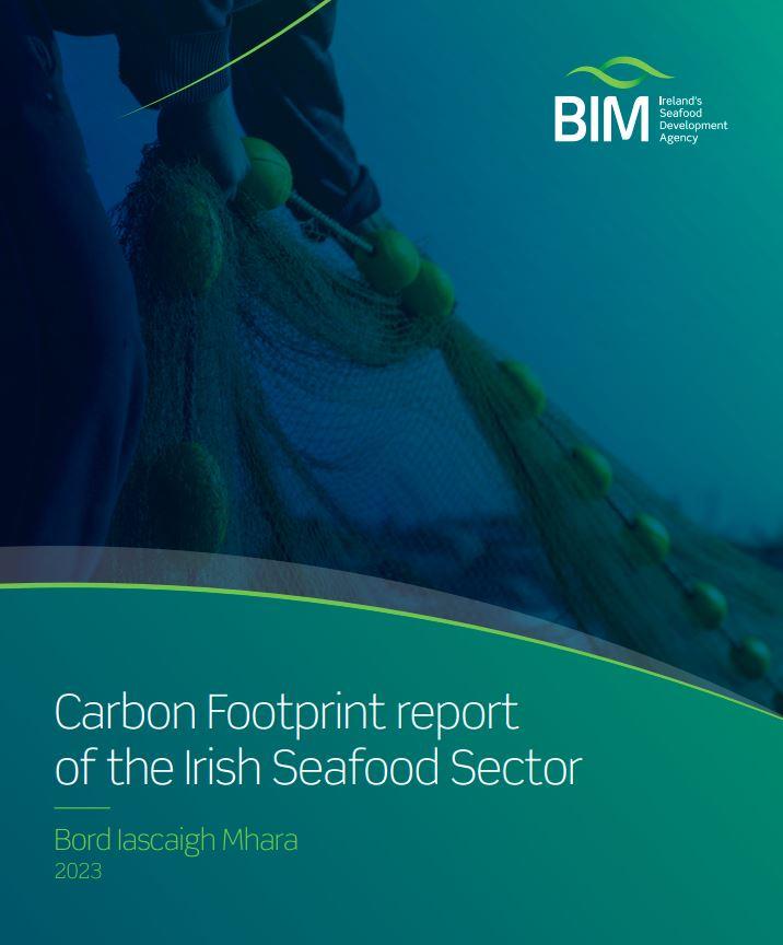 Cover of the scientific report: Carbon Footprint report of the Irish Seafood Sector